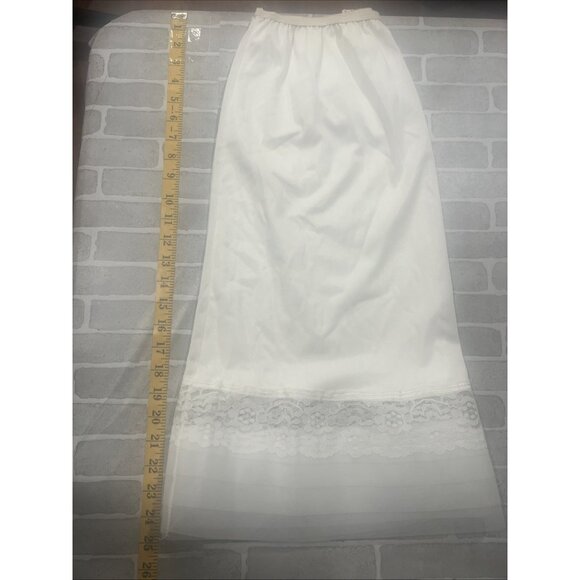 Half Slip Lace & Chiffon Dress Skirt Extender *style LC*-- , Sizes S-L - Picture 5 of 6